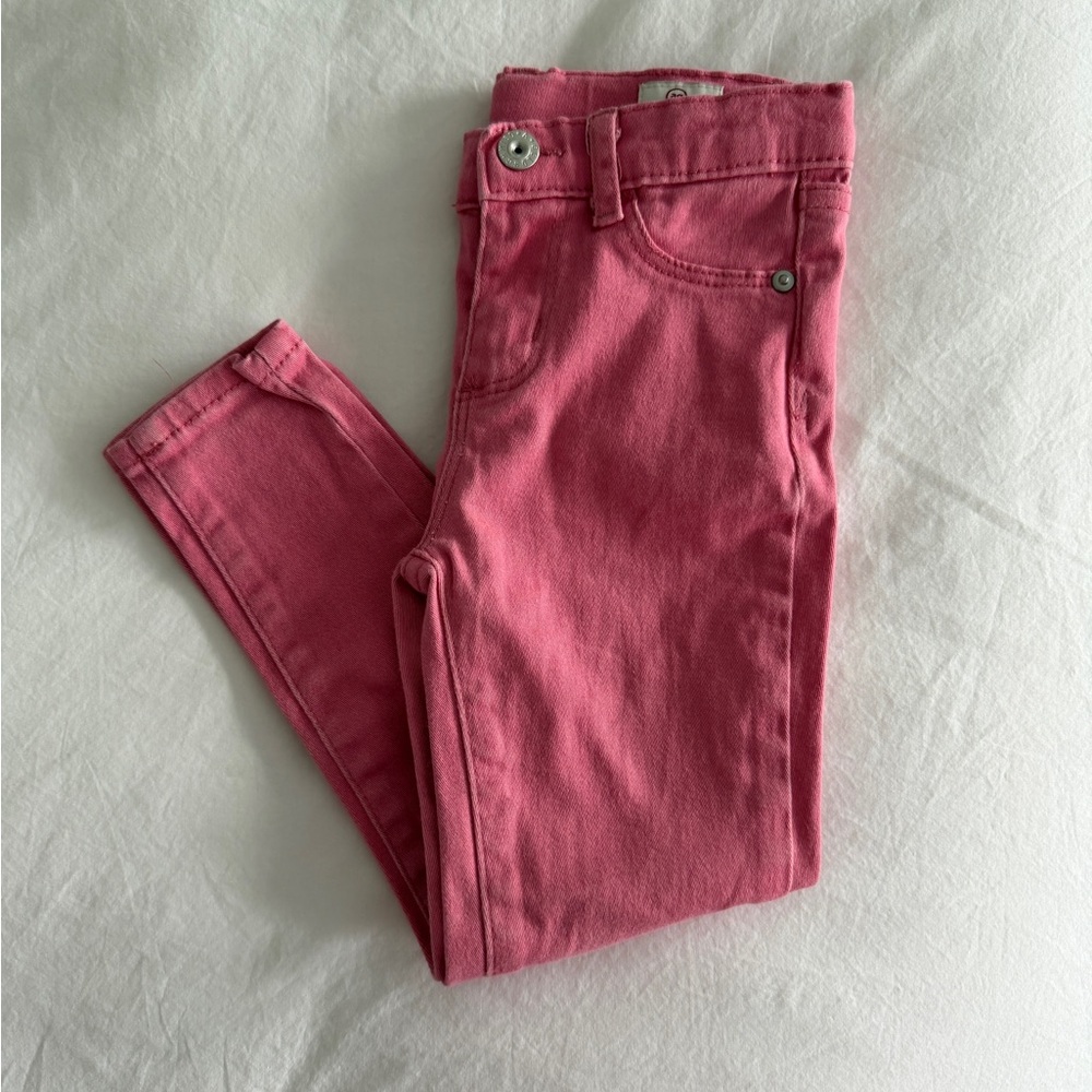 Perfect for Valentine's Day: Girls AG Adriano Goldschmied Vibrant Pink Jeans